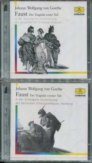 neues Hörbuch – Johann Wolfgang von Goethe – Faust. Der Tragödie erster Teil & Der Tragödie zweiter Teil - Gründgens-Inszenierung