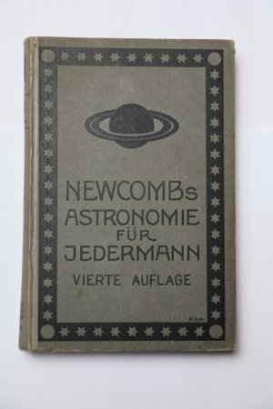 antiquarisches Buch – Simon Newcombs – Newcombs Astronomie für Jedermann