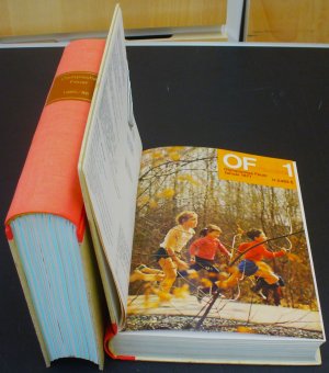 Olympisches Feuer - Zeitschrift der Olympischen Gesellschaft - Jahrgang 1971, 11 Ausgaben komplett, im Halbleinen-Einband gebunden - Ausgaben 1971: 1.- […]