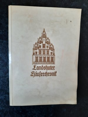 antiquarisches Buch – Theo Herzog – Landshuter Häuserchronik