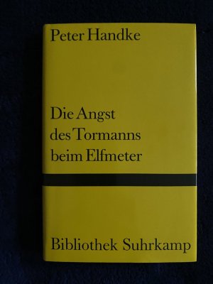 gebrauchtes Buch – Peter Handke – Die Angst des Tormanns beim Elfmeter