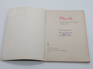 antiquarisches Buch – Fischer, Joseph u – Physik 10 Lehrbuch für die erweiterte Oberschule Klasse 10 Teil 1