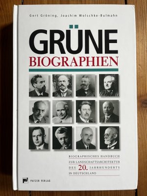 Grüne Biographien: Biographisches Handbuch zur Landschaftsarchitektur des 20. Jahrhunderts in Deutschland.