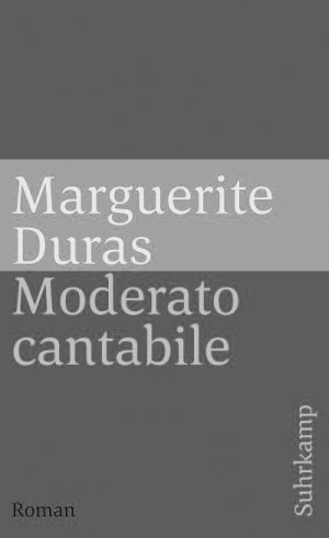 gebrauchtes Buch – Duras Marguerite – Moderato Cantabile