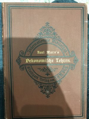 antiquarisches Buch – Karl Marx – Ökonomische Lehren