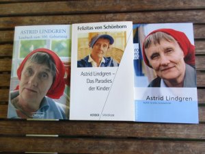 Buchkonvolut Astrid Lindgren - Lesebuch zum 100. Geburtstag / Astrid Lindgren (Das Paradies der Kinder) - Astrid Lindgren (Monogaphie)