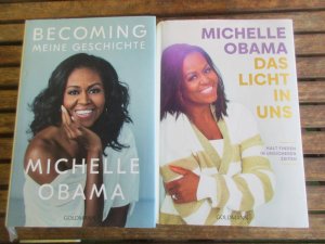 gebrauchtes Buch – Michelle Obama – Bücherset - Becoming (Meine Geschichte) / Das Licht in uns (Halt finden in unsicheren Zeiten)