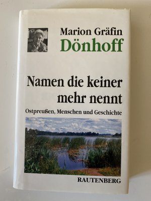 gebrauchtes Buch – Marion Dönhoff – Namen die keiner mehr nennt