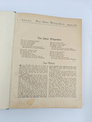 antiquarisches Buch – Mitteilungen des Vereins für Geschichte und Heimatkunde Wittgensteins Hrsg – Das schöne Wittgenstein Heft 1 - 6 1927 u. Heft 1 - 4 1928