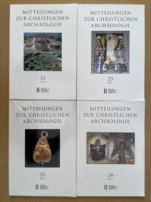 Mitteilungen zur christlichen Archäologie. (4 Bände: Nr. 22-25)