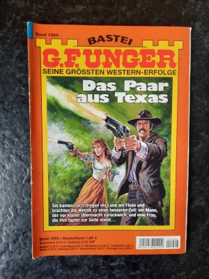 gebrauchtes Buch – G.F. Unger – Seine grössten Western-Erfolge. Band 1994: Das Paar aus Texas.