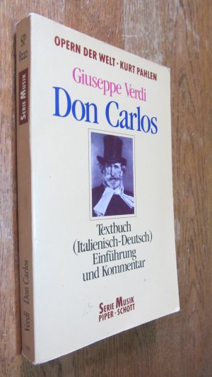 Don Carlos. Textbuch Italienisch - Deutsch. Einführung und Kommentar