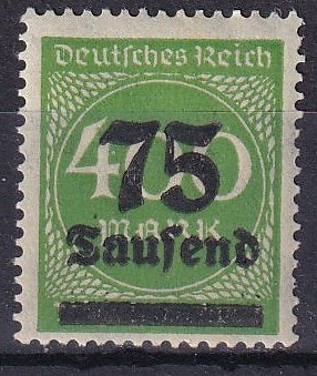 antiquarisches Buch – Briefmarken, Deutsches Reich – Deutsches Reich: MiNr. 287 ** gefalzt