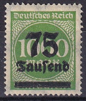 antiquarisches Buch – Briefmarken, Deutsches Reich – Deutsches Reich: MiNr. 288 ** gefalzt