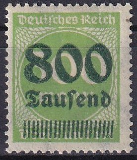 antiquarisches Buch – Briefmarken, Deutsches Reich – Deutsches Reich: MiNr. 304 A ** gefalzt