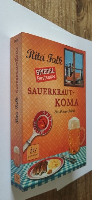 gebrauchtes Buch – Rita Falk – Sauerkrautkoma - Der fünfte Fall für den Eberhofer – Ein Provinzkrimi –