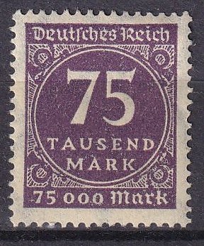 antiquarisches Buch – Briefmarken, Deutsches Reich – Deutsches Reich: MiNr. 276 ** gefalzt