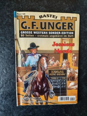 gebrauchtes Buch – G.F. Unger – Grosse Western Sonder-Edition. Band 145: Jessicas Herde. 80 Seiten - erstmals ungekürzt im Heft.