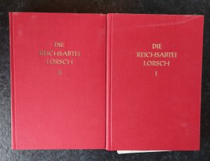 gebrauchtes Buch – Friedrich Knöpp  – Die Reichsabtei Lorsch. Festschrift zum Gedenken an ihre Stiftung 764. I. und II. Teil. (2 Bände).