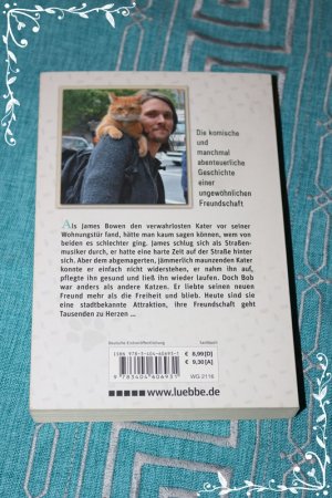 gebrauchtes Buch – James Bowen – Bob, der Streuner - Die Katze, die mein Leben veränderte