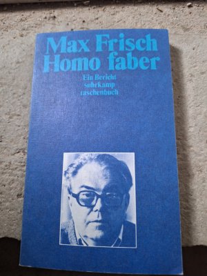 gebrauchtes Buch – Max Frisch – Homo faber - e. Bericht