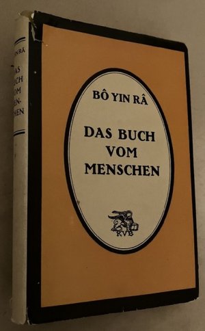 Das Buch vom Menschen. EA. der erweiterten Neuausgabe (= insgesamt 2. Auflage) - die Erstausgabe erschien 1920 im "Verlag der Weissen Bücher" (= Kurt […]