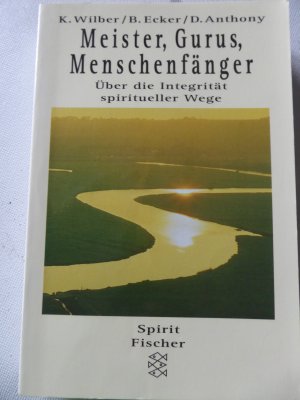 gebrauchtes Buch – Wilber, Ken; Ecker – Meister, Gurus, Menschenfänger - Über die Integrität spiritueller Wege