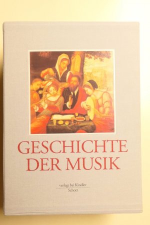 gebrauchtes Buch – Raeburn, Michael; Kendall – Geschichte der Musik 4 Bände komplett im Schuber