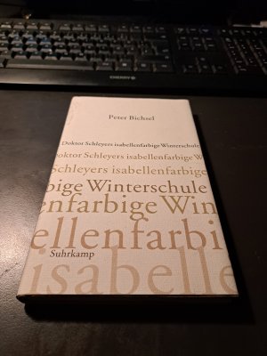 gebrauchtes Buch – Peter Bichsel – Doktor Schleyers isabellenfarbige Winterschule - Kolumnen 2000–2002