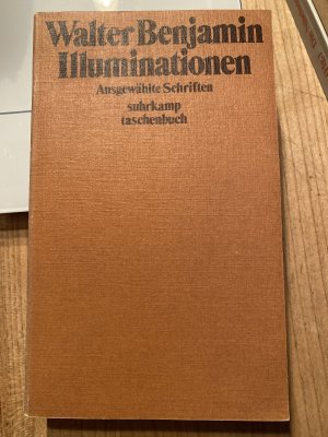 gebrauchtes Buch – Walter Benjamin – Illuminationen