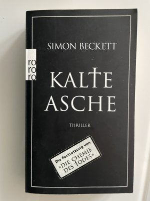 gebrauchtes Buch – Simon Beckett – Kalte Asche