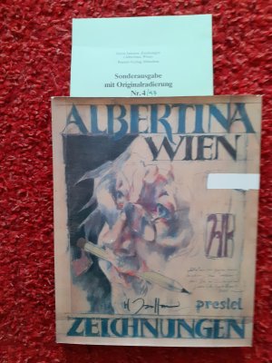 Horst Janssen. Zeichnungen. Sammlung Albertina 1982. Herausgegeben von Walter Koschatzky. Sonderausgabe mit Originalradierung.