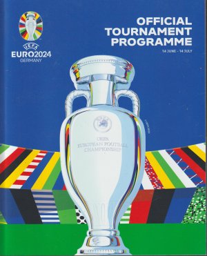 gebrauchtes Buch – UEFA EURO 2024 – UEFA EURO 2024 Official Tournament Programme