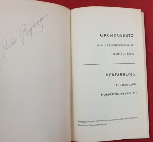 antiquarisches Buch – kolektiv – Grundgesetz für die Bundesrepublik Deutschland. Verfassung für das Land Nordrhein-Westfalen