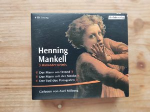 gebrauchtes Hörbuch – Henning Mankell – Der Mann am Strand /Der Mann mit der Maske /Der Tod des Fotografen