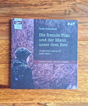 gebrauchtes Hörbuch – Fjodor Dostojewski – Die fremde Frau und der Mann unter dem Bett - Ungekürzte Lesung mit Dieter Mann (1 mp3-CD)