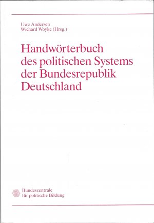 Handwörterbuch des politischen Systems der Bundesrepublik Deutschland