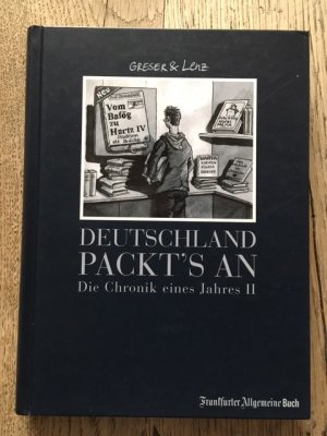 gebrauchtes Buch – Greser, Achim; Lenz – Deutschland packt's an - Die Chronik eines Jahres II