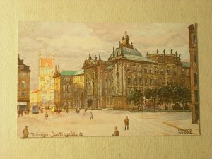 antiquarisches Buch – münchen - justizgebäude