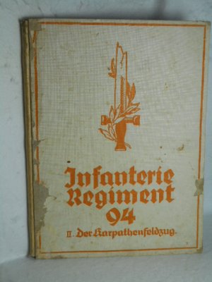 Infanterie Regiment 94 >> II Abschnitt Der Karpatenfeldzug 1915<<