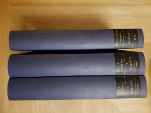 antiquarisches Buch – Gotthold Ephraim. Lessing – Lessings Werke.  3 Bände.