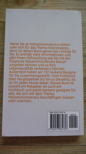 gebrauchtes Buch – Fiona Zabel – Histamin - Intoleranz   Kochbuch   101 Rezepte