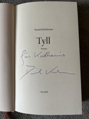 gebrauchtes Buch – Daniel Kehlmann – Tyll.  Roman, signiert-