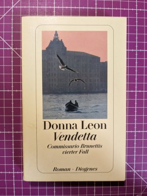 gebrauchtes Buch – Donna Leon – Vendetta - Commissario Brunettis vierter Fall