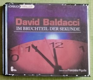 gebrauchtes Hörbuch – David Baldacci – Im Bruchteil der Sekunde