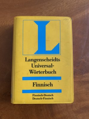 gebrauchtes Buch – Richard Semrau – Langenscheidt Universal-Wörterbücher. Fremdsprache-Deutsch /Deutsch-Fremdsprache in einem Band