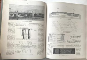 Die Brückenbauten der Stadt Berlin von 1897 bis Ende 1920. Mit 110 Abbildungen, 4 Tafeln und 14 gefalteten Tafeln im Anhang.