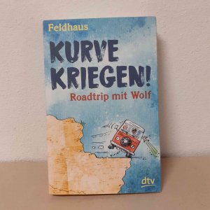 gebrauchtes Buch – Hans-Jürgen Feldhaus – Kurve kriegen – Roadtrip mit Wolf