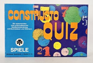 gebrauchtes Spiel – Constructo Quiz  Klee Spiele 3103