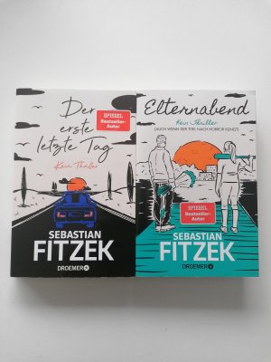 gebrauchtes Buch – Sebastian Fitzek – Elternabend & Der erste letzte Tag Roman kein Thriller